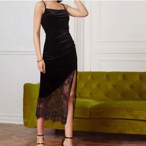 Shein, Size XL, Black with Silver Dust